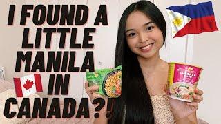 LITTLE MANILA IN CANADA | parang nasa Pilipinas lang ako!