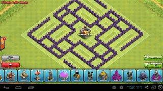 Clash Of Clans-TH8 Farming Base Layout
