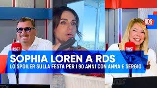 Sophia Loren ospite di RDS: lo spoiler sulla festa per i 90 anni