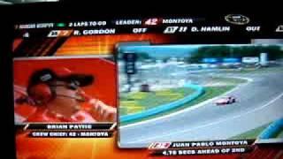 Juan Montoya wins The Heluva Good !!! at the Glen