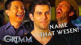 Grimm Cast Play "Name That Wesen"! |  Grimm