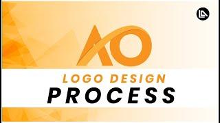 AO Logo Design Process || Logo Duniya || Logo Design