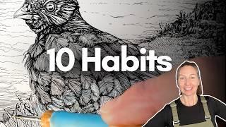 10 Habits for Consistent Progress as an Artist