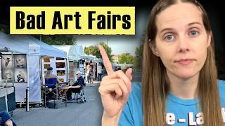 5 Signs an Art Fair is BAD and Should Be Avoided