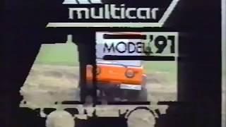 Multicar M25 Model 91 Werbefilm #Deutschland #DDR #BRD #VEB