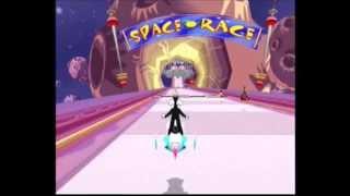 Looney Toons Space Race Gameplay Sega Dreamcast (the asteroid belt & the nebula)