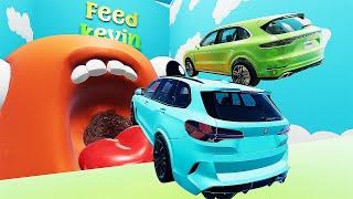 Germany Cars VS Mystery DOORS - Sports Car Challenge - BeamNG Drive #1