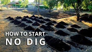 How to Make a No Dig Garden Bed