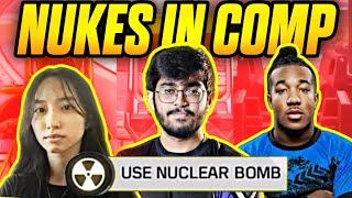 PRO PLAYERS WHO HAVE DROPPED NUKES IN COMPETITIVE CODM! ️