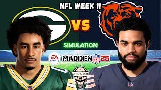 PACKERS vs. BEARS | MADDEN 25 SIMULATION | NFL WEEK 11