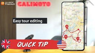 Easy tour editing