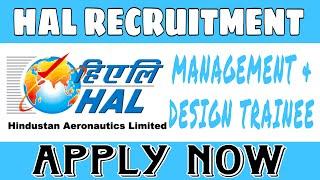 HAL RECRUITMENT 2023DESIGN TRAINEEMANAGEMENT TRAINEE#kannadainfo