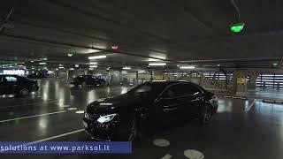 Parksol BLE ultrasonic sensor parking guidance