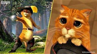 The Best Puss in Boots Moments | Shrek 2 and 3 | Cartoon For Kids