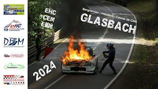 Glasbach Race 2024 | Fire Accident Onboards Action V8-Sound | Karl Schagerl Rallye Golf | Hillclimb