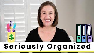 Get SERIOUSLY Organized in 2025 with These 35 Tips! (MONEY & MORE!)