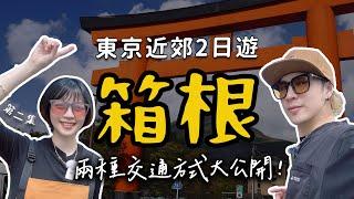 東京近郊【箱根行程攻略】一次公開兩種交通方式！湖上花火節有多震撼？超值得一去再去的郊區景點！