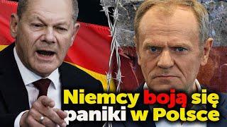 Niemcy boja się paniki w Polsce.A.Gąsiorowski o nieznanych motywach wprowadzenia kontroli na granicy