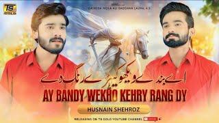 Ay Banday Wekho Kehry Rang Day | Husnain Shehroz - 2024-25 | New Qasida Mola Ali AS TS GOLD