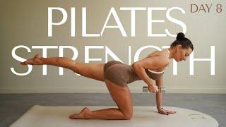 40 MIN ABS, GLUTE & BACK PILATES STRENGTH TO BUILD MUSCLE & BURN FAT | PILATES X STRENGTH DAY 8