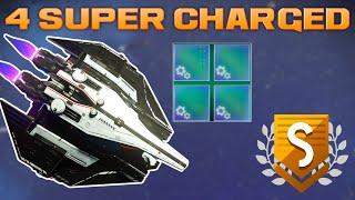 How to get 4 Super Charged S Class Sentinel Ships | No Man's Sky 2024 #guides #nomansky