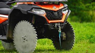 CIRCULAR SAW Blade on ATV !?