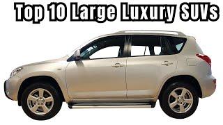 Top 10 Most Luxurious & Largest SUVs Of 2023 | TrustMyMechanic.com