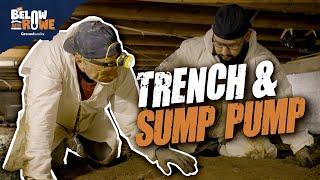 Mike Rowe Digs Into Crawl Space Drainage and Sump Pump Installation