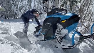 SKI-DOO SUMMIT 850 165 x 3 inch track STUCK - CASCADE CONCRETE - MUSKOKAFREERIDER