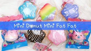 NEW CREAMIICANDY SQUISHY Mini Donut Squishy and Mini Fat Fat Squishy CreamiiCandy Squishy Review