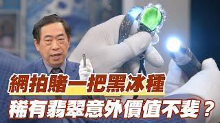 【精華版】網拍賭一把黑冰種 稀有翡翠意外價值不斐？