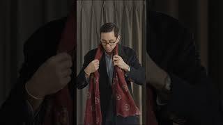 Scarf Tying Made Simple: Elevate Your Winter Look! #mensfashion #mensweartips #winterscarf