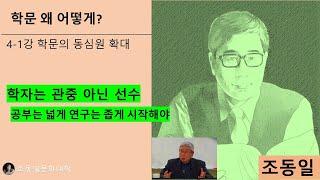 『#학문 왜 어떻게?』4-1강 학문의 동심원 확대: 학문을 어떻게 해나가는가? 마음을 비워야, 차등론은 학문을 멍들게 해〚#조동일문화대학〛