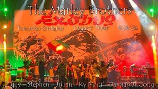 "Exodus" Marley Brothers Legacy Tour 2024 Toronto Ziggy, Stephen, Julian, Ky-Mani, Damian Jr.Gong!!