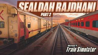 12313 Sealdah - New Delhi Rajdhani Express || Part 2 || राजधानी एक्सप्रेस | MSTS || Indian Railways