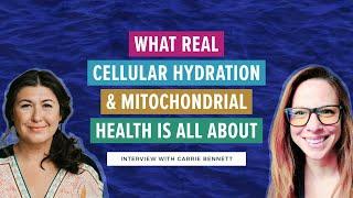 What real cellular hydration & mitochondrial health is all about w/ Carrie Bennett. #quantumhealing