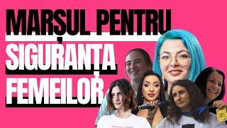 REPORTAJ DE LA MARŞUL PENTRU SIGURANŢA FEMEILOR | CU CENTRUL FILIA, ALUZIVA ŞI E-ROMNJA