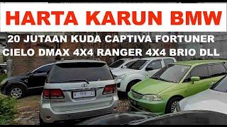 Harta Karun Kuburan Mobil Bekas BMW Murah 20 Jutaan Kuda Cielo DMAX Ranger Fortuner dll Rizky Motor