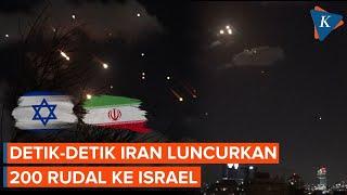 Iran Serang Israel, Luncurkan 200 Rudal,  Sirene Meraung di Tel Aviv dan Yerusalem