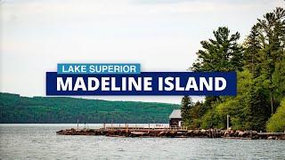 A day on Madeline Island. La Pointe, Wisconsin. Lake Superior ( 4K HD )