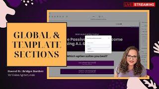 Using Global and Template Sections | High Level Builder