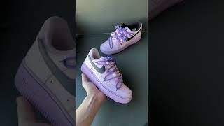 I TURNED OLD AIR FORCE 1'S INTO OFF WHITE NIKES #shorts