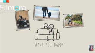 FATHERS DAY INTRO | WONDERSHARE FILMORA | TUTORIAL | ENGLISH | HINDI | BHUPESH SODHA