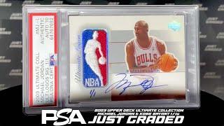 These MJ & Kobe 1-of-1 Logoman Autos Are Just STUNNING!