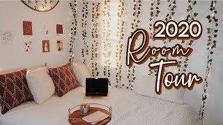 EARTHY *aesthetic* APARTMENT ROOM TOUR 2020 | Elizabeth Dampier