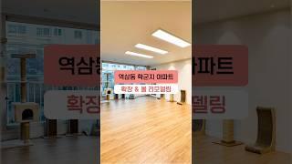 학군 좋은 역삼동 개나리래미안 아파트 귀한 확장 & 올 리모델링 넓고 깨끗한 집 #shorts #역삼동아파트 #강남아파트 #리모델링아파트