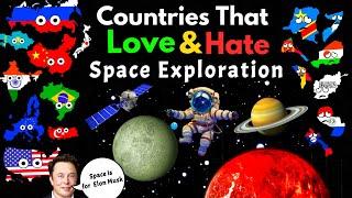 Countries That Love/Hate Space Exploration