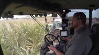 Krone 580 chopping corn