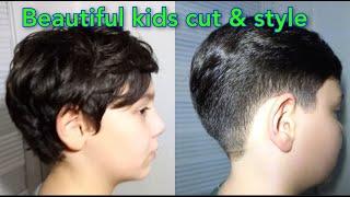 Cutting tutorial #kidshaircut #shorthaircut #kuaforlevent #haircuttransformation #kidsvideo