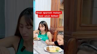 Enaknya punya anak gak pilih2 makan #makan #bulespanyol #vlogspanyol #mukbang